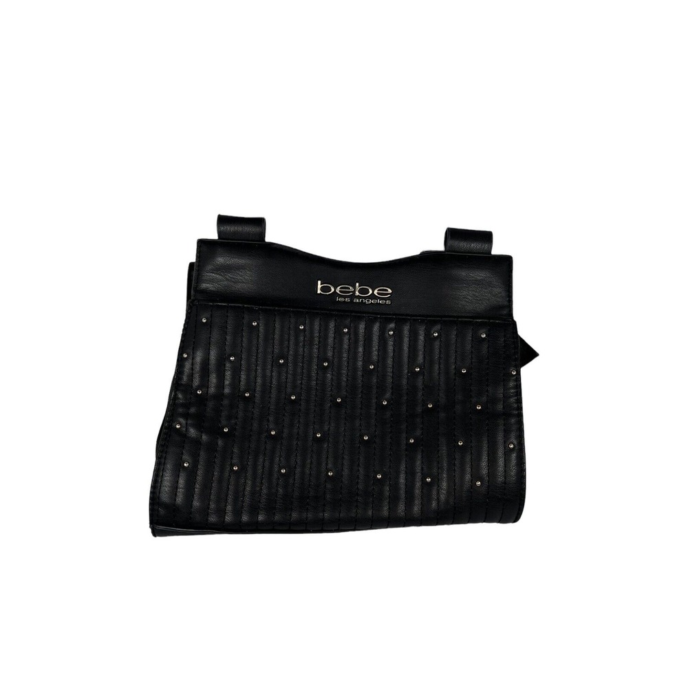 Stud Micro Shopper bebe Los‎ Angeles Crossbody Handbag Purse/clutch No Strap